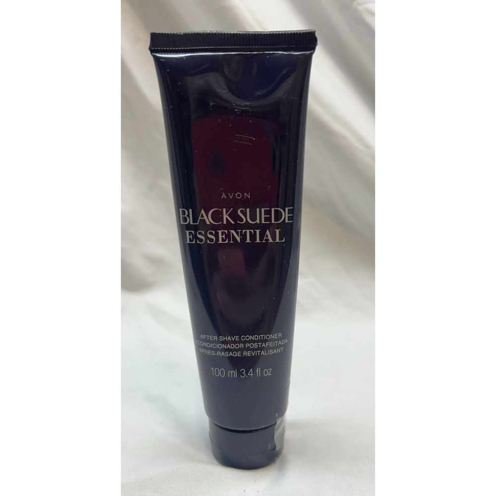 Avon Black Suede After Shave Conditioner Alcohol-Free with Aloe 100ml / 3.4 fl